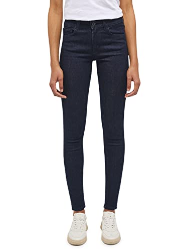 MUSTANG Estilo Shelby Skinny Jeans, Azul Oscuro 940, 24W x 30L para Mujer