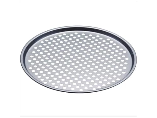 pizza pan restaurant home frozen pizza 12 inches pizza oven pan aluminium pizza stone perforated cockware pizzera perforada