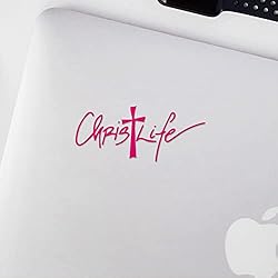 Decal Stickers Of Fancy Script Christ Life S