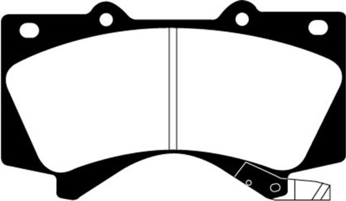 EBC Brakes DP61815 6000 Series Greenstuff Truck and SUV Brake Pad