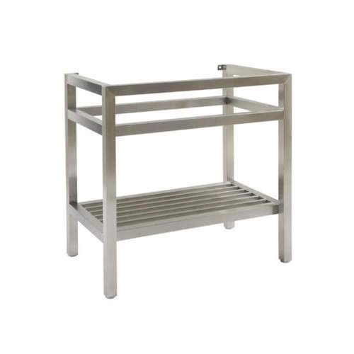 Mirabelle MIR3219RSS 32" Stainless Steel Bathroom Console Sink Base