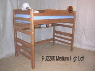 medium loft bed