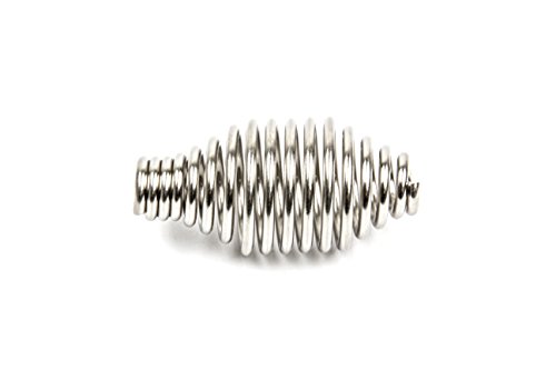 Spring Stove Handle, Chrome Finish, Tapered At One End. Max Diameter: 1-1/4