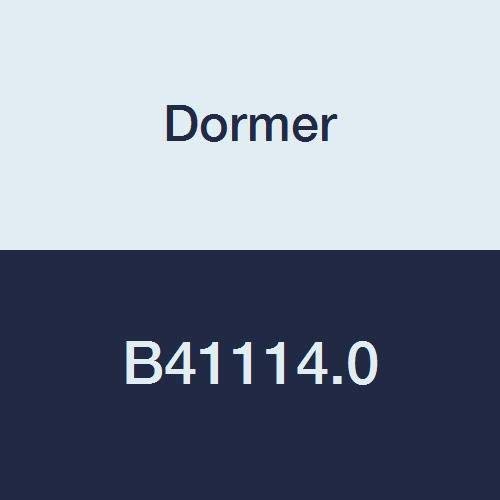 Dormer B411 B41114.0 Carbide Head Taper Shank Chucking Machine Reamer with H7 Accuracy, Diameter 14.0 mm, Single Pack
