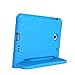 BMOUO Kids Case for Samsung Galaxy Tab A 8.0 2018 SM-T387, Shockproof Light Weight Protective Handle Stand Kids Case for Galaxy Tab A 8.0 Inch 2018 Release SM-T387 - Blue