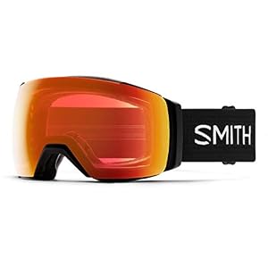 Smith Optics I/O MAG XL Ski- Snowboardbrille Black – ChromaPOP Red Mirror Everday