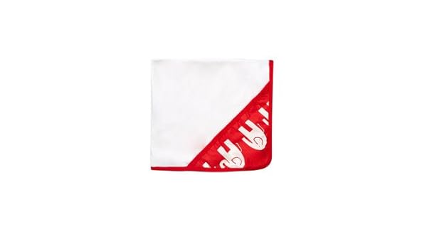 Amazon Com Barn Organic Red Elephant Hooded Receiving Blanket