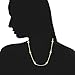 Women's Sterling Silver Cubic Zirconia CZ By The Yard Station Necklace (Gold 18