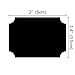 ThxToms 100 Chalkboard Labels, High-Class Waterproof and Rewritable Stickers for Jars, Folders Classification, 2