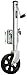 Fulton XP15L 0101 Marine Trailer Jack, 1,500 lbs. Lift Capacity, Sidewind, Bolt-On Side Mount, 12 Inch Travel