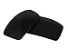 Oakley Gascan Replacement Lenses (Dark Black) - Polarized, 1.4 mm Thick, AR Coated, Added UV Protection, High Quality, Fits Perfectly, For Men & Women