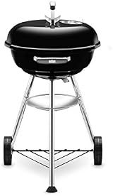 Weber Compact Kettle Charcoal Grill 47cm Ø Porcelain Enamel Lid Bowl view 2