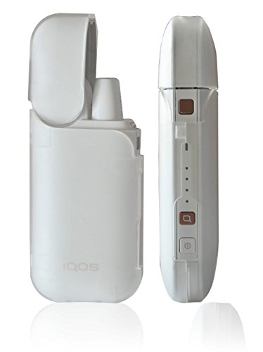 Cigar Case for iQOS Electronic Cigarette Case Protective Holder iQOS Wallet Case IQOS Protector Waist Bag Carrying Box Fit Outdoors(Clear Frosted)