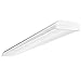 ANTLUX 4ft LED Garage Shop Lights, LED Wraparound Light Fixture 50W, 5500 Lumens, 4000K Neutral White, 4 Foot Integrated Low Profile Linear Flushmount Ceiling Lighting, 128W Fluorescent Replacement