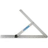 Shinwa Aluminum Sliding Bevel, 18 x 20 Inches, Anodized Aluminum