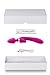 Vibrator Dildo Rabbit Wand Massager - 10 Vibration Modes - Personal Hand Held Adult Silicone Waterproof Rechargeable Cordless G-Spotter Sex Vibrate Magic Toys with Multi-speed Powerful for Women