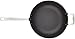 Anolon 81058 Authority Hard-Anodized Nonstick Covered Chef's Pan with Helper Handle, 4 quart, Gray
