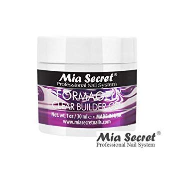 Mia Secret FORMAGEL Clear Builder Gel 1 oz Professional Nail System