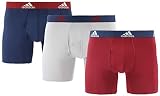 adidas Men's Sport Performance Climalite Boxer Briefs (3 Pack)