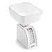 Polder 77-90 Diet Utility Food Scale, 18 oz./500 g Capacity, White