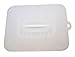 Premium Airtight Silicone Suction Lid Pan Sealer and Food Saver | Cooking and Baking Cover | Large Pan Size 12.5 x 10 Inches | Clear