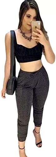 calça jogger pantacourt