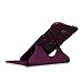 Fintie Rotating Case for Samsung Galaxy Tab A 10.1 - Premium PU Leather 360 Degree Swivel Stand Cover with Auto Sleep/Wake for Galaxy Tab A 10.1 Inch (NO S Pen Version SM-T580/T585/T587) Tablet,Purple