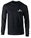 Smith & Wesson Trade Mark Back Print Long Sleeve T-shirt - Black-large