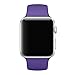 Apple Watch Band, Perman Sports Comfort Smooth Silicone Replacement Smart Watch Bracelet Strap Band Watchband for Apple Watch 42mm Dark Purple