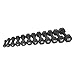 CAP Barbell Black Neoprene Coated Dumbbell, 10 lb Single