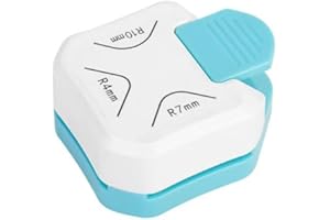 3-in-1 Photo & Paper Corner Cutter - Adjustable Tool for Round, Scallop, and Straight Edge Corners, Perfect for Photo Trimmin