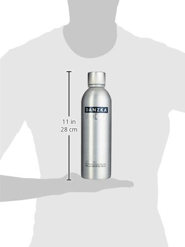 Danzka | Fifty | Vollkorn | Premium - Wodka | 1 x 1000ml | Aluminiumflasche | Skandinavisches Design | Copenhagen – Bild 4