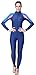 A Point Wetsuits Women Full Body Cover Swimsuit Diving Skin for Scuba Snorkeling