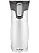 Contigo Autoseal West Loop 1.0 Stainless Steel Travel Mug with Open-Access Lid, White 16 oz