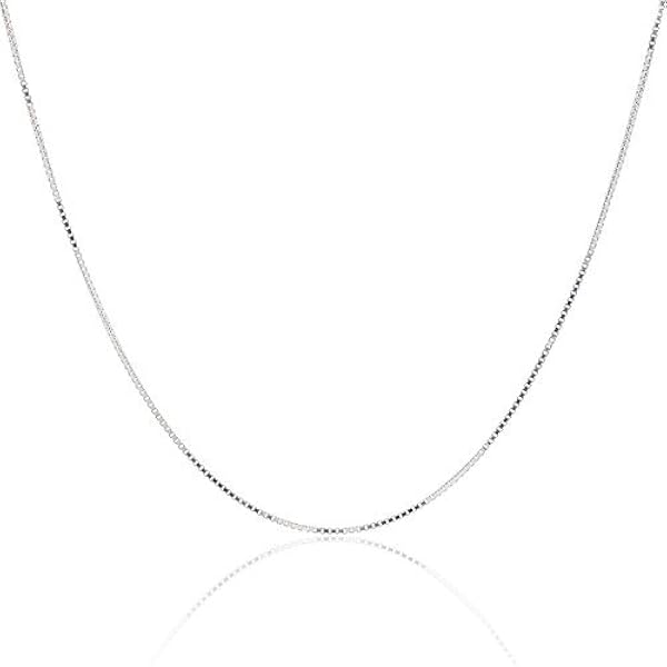 Amazon.com: DSS 925 Sterling Silver Necklace for Women, Box