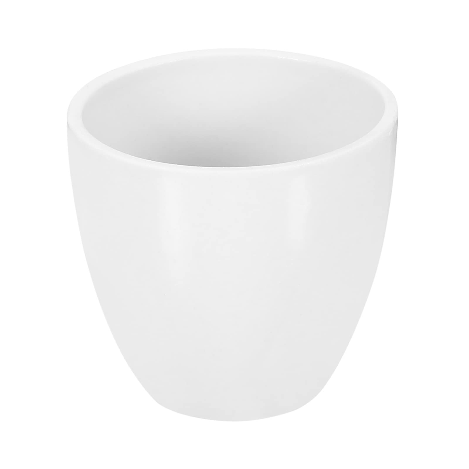 PATIKIL 100ml Porcelain Crucible with Lid, Evaporation Tall Form Bowl Cup Pot for Classroom Lab