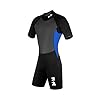 PI-PE Herren Neoprenanzug 3mm PRO II Spring, Schwimmanzug, Tauchanzug, Nassanzug, Shorty, Kurzarm