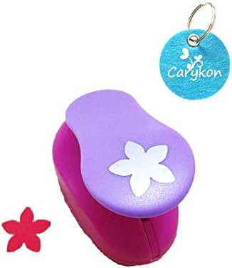 Caryko 1" Clever Lever Craft Punch - Paper Cutting Shape (Petal)
