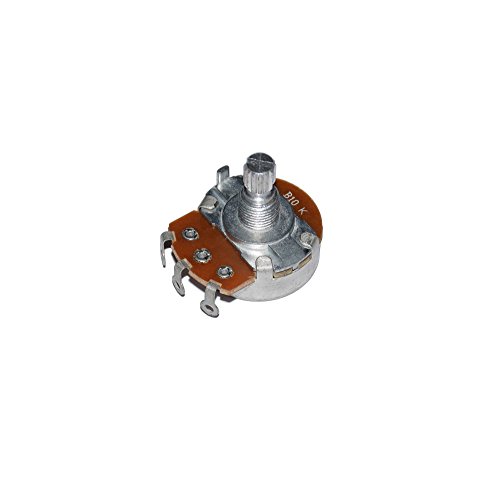 10K Ohm potentiometer potential+black control Knob - Thumbnail 4