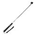 Floureon Extendable Telescopic Handheld Pole Arm Monopod Black with Tripod Adapter for Gopro HD Hero 3/2/1 Digital Camera