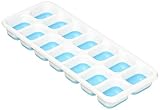 Ice Cube Trays, Silicone Ice Cube Tray with Lids BPA Free, Easy Release Large Cubes Best Ice Trays with No Spill Cover Flexible and Reusable (4 Pack)