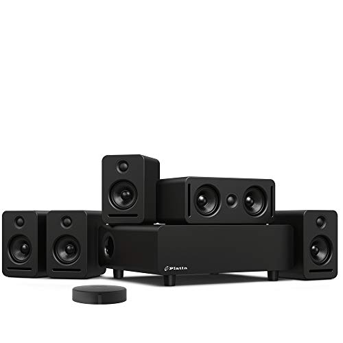 Monaco 5.1 Plus Axiim Link Immersive Wireless Home Audio System for LG 2019-2020 OLED and NanoCell TVs, Xbox One, PC/Mac. Tuned by THX, WiSA, 24-Bit High Resolution Audio System with 270W Total Power