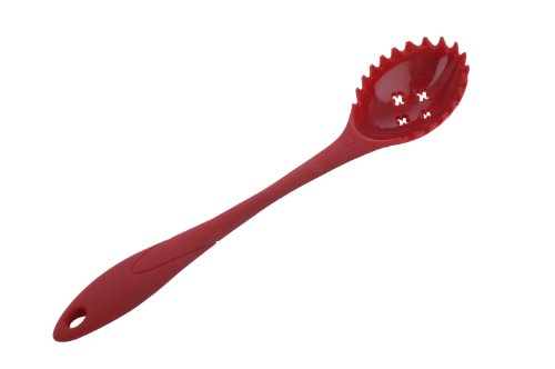 MIU France Red Silicone Spaghetti Fork, 12.5-Inch