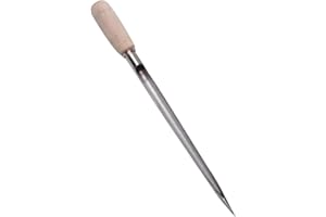 NUOBESTY Stainless Steel Grain Probe Sampler with Wooden Anti-Skid Handle Sharp Cereal Sampling Head for