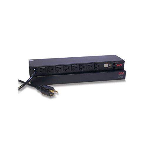 APC AP7901B Rack PDU/ Switched/ 1U/ 20A/ 120V Switched Rack Power Distribution Unit
