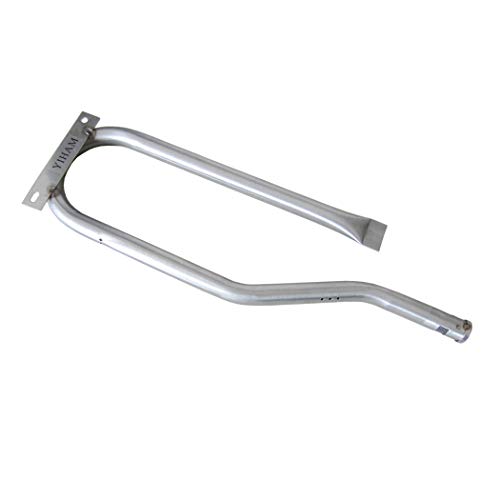 YIHAM KB867 Gas Grill Burner Replacement for Jenn-air Grill Parts 720-0336, 720-0337, 720-0339, 730-0336, 740-0142, Nexgrill BBQ Models, 15 13/16 inch x 4 3/8 inch, Stainless Steel, Set of 3 - Thumbnail 3