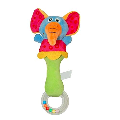 image for Chanys Cute Plush Animal Hand Bell Rattler Toys for Newborn Infants 