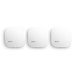 Eero Pro Wi-Fi System (3 Eeros) - Advanced Tri-Band True Mesh Network, Gigabit Speed, Wpa2 Encryption, Replaces Wireless Router and Range Extender, Works with Alexa (2nd Generation)