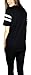 KISS Womens Varsity Football Tee Medium Black