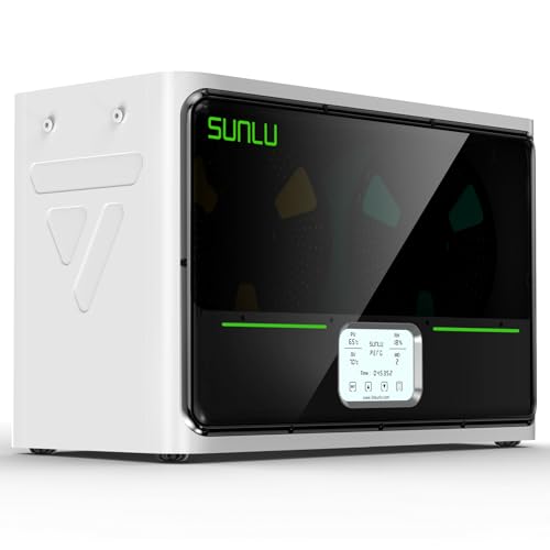 SUNLU Filament Trockner Box S4, 2026 Neue Generation 3D Drucker Filament Dryer, Große Kapazität Filament Trockenbox,Auto Feuchtigkeitsregelung, Schnel